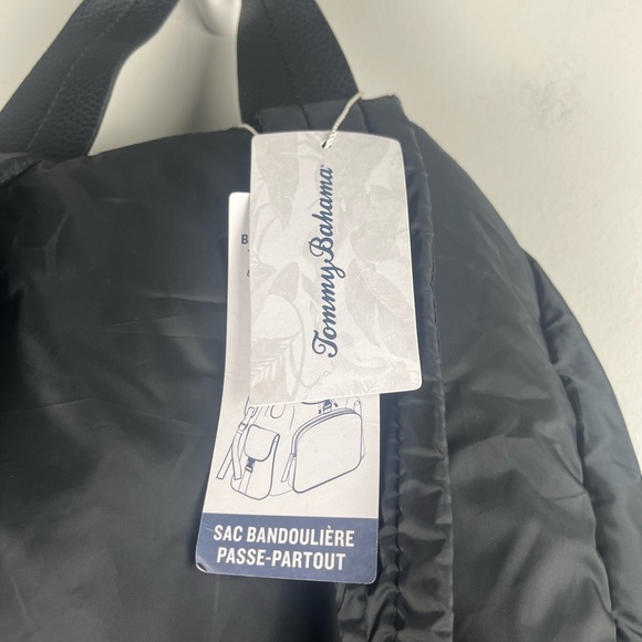 New TOMMY BAHAMA Puff Backpack black main image 8
